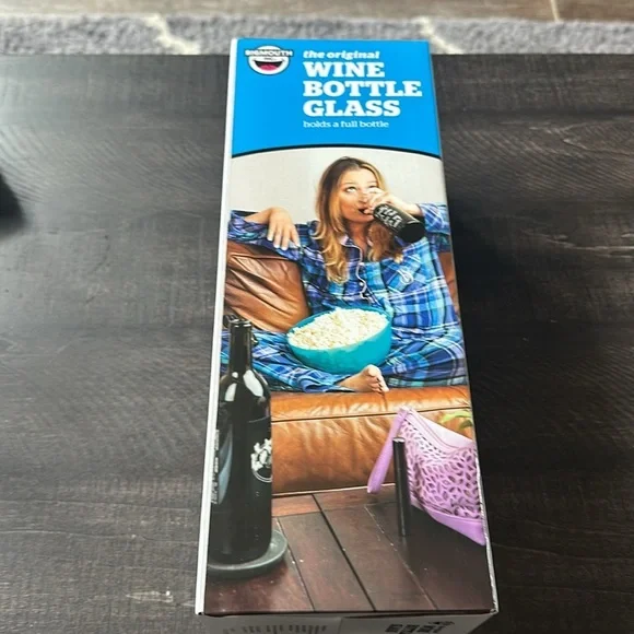 Wine Bottle Glass - Picture 2 of 5